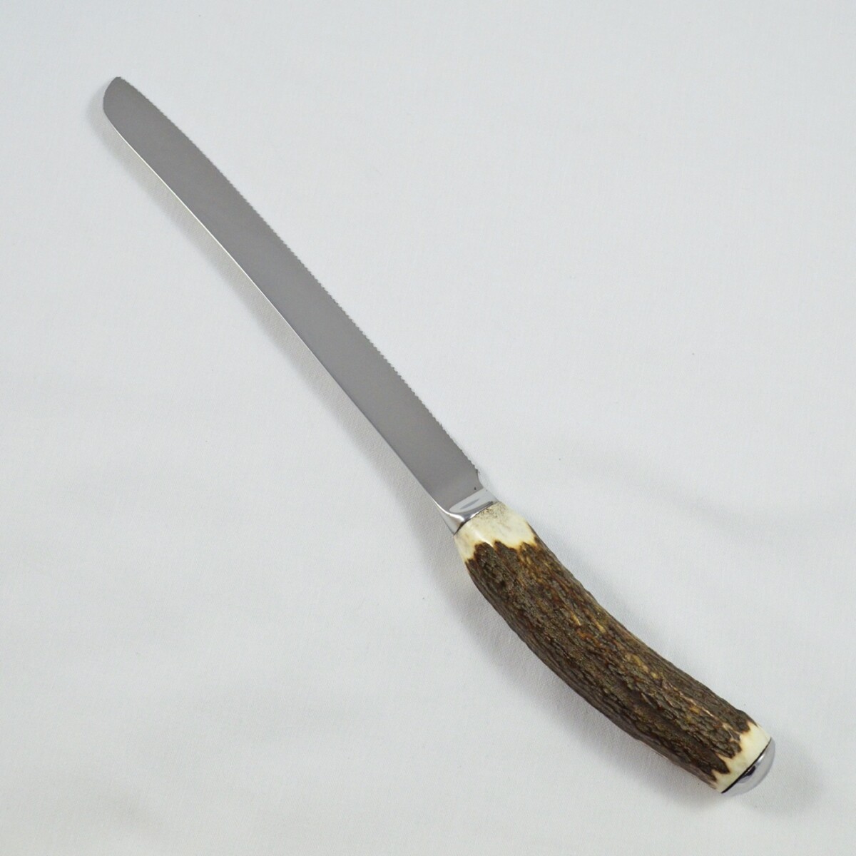 A Genuine Stag Horn Handled Bread Knife - Image 5