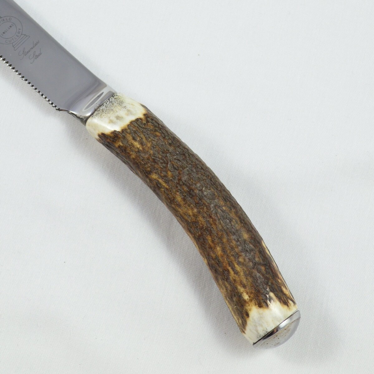 A Genuine Stag Horn Handled Bread Knife - Image 4