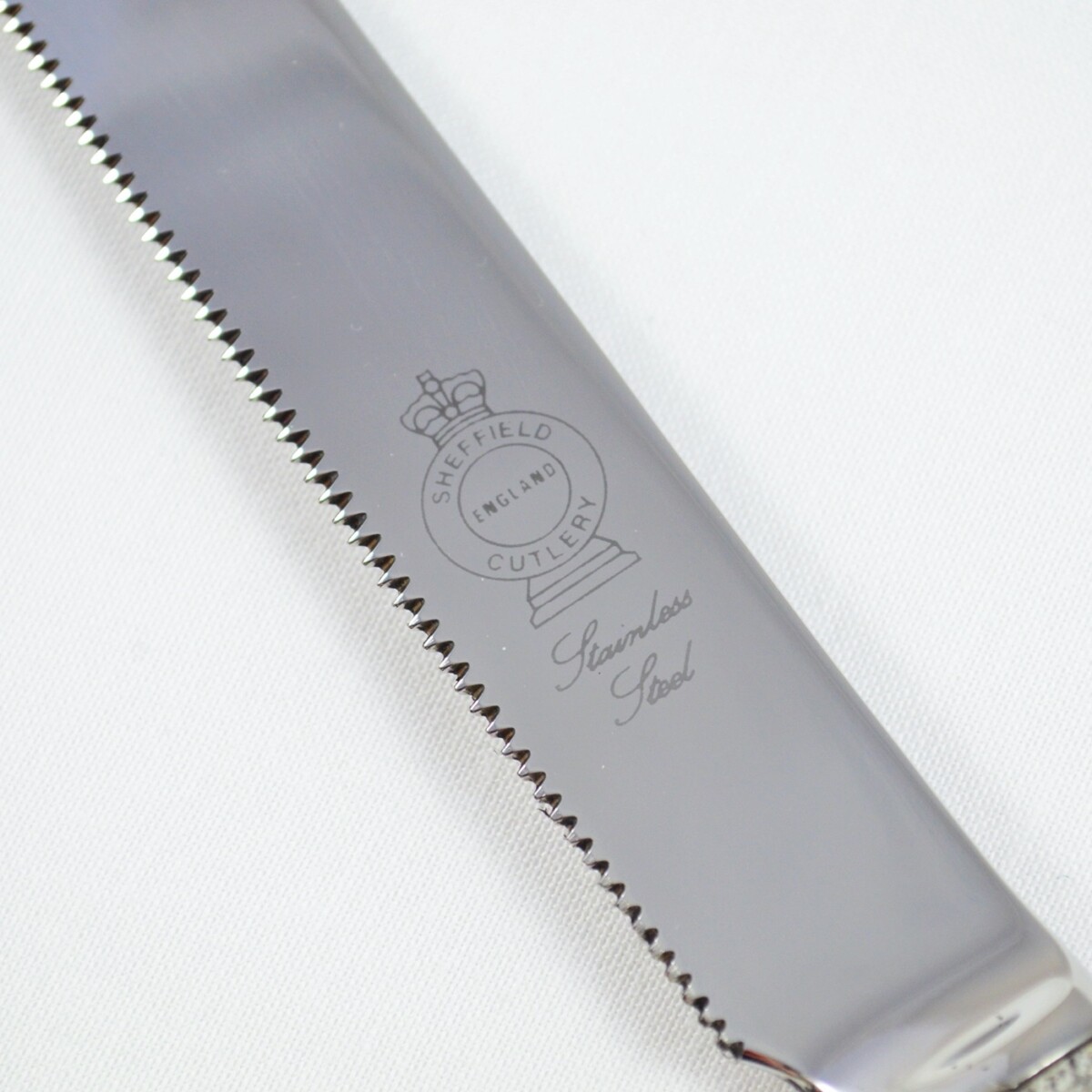A Genuine Stag Horn Handled Bread Knife - Image 2