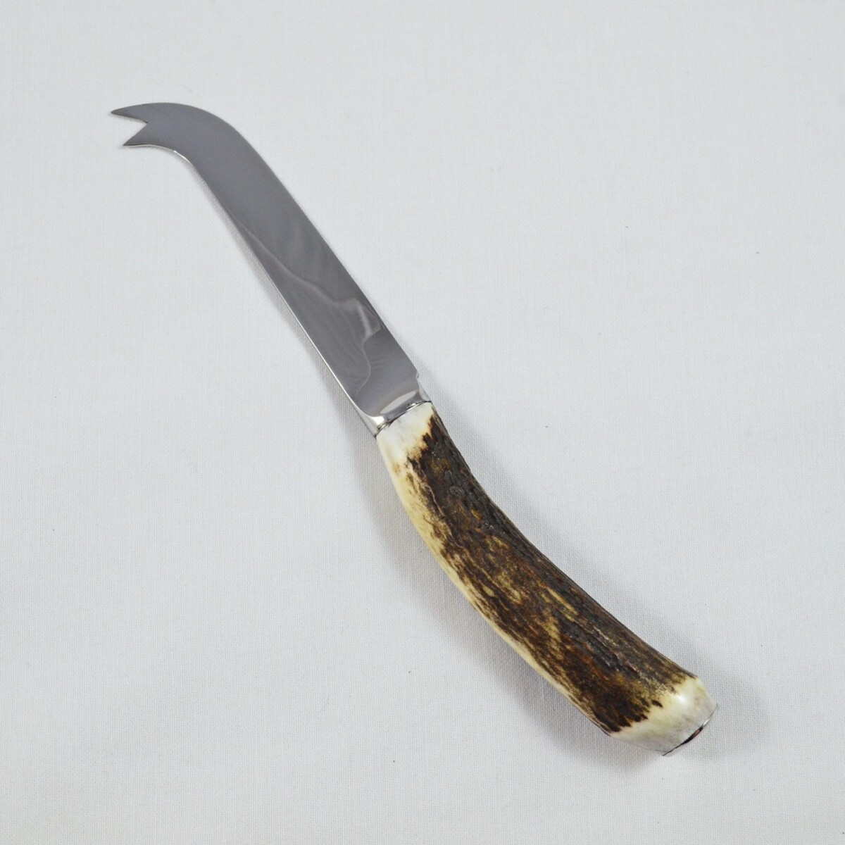 A Genuine Stag Horn Handled Cheese Board Set - Image 7