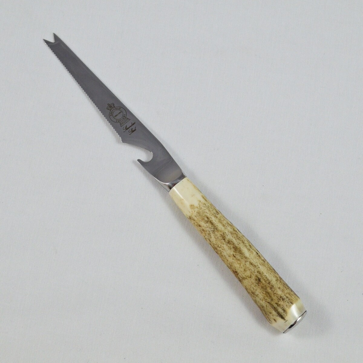 A Genuine Stag Handled Bar Set Made in Sheffield England - Image 2