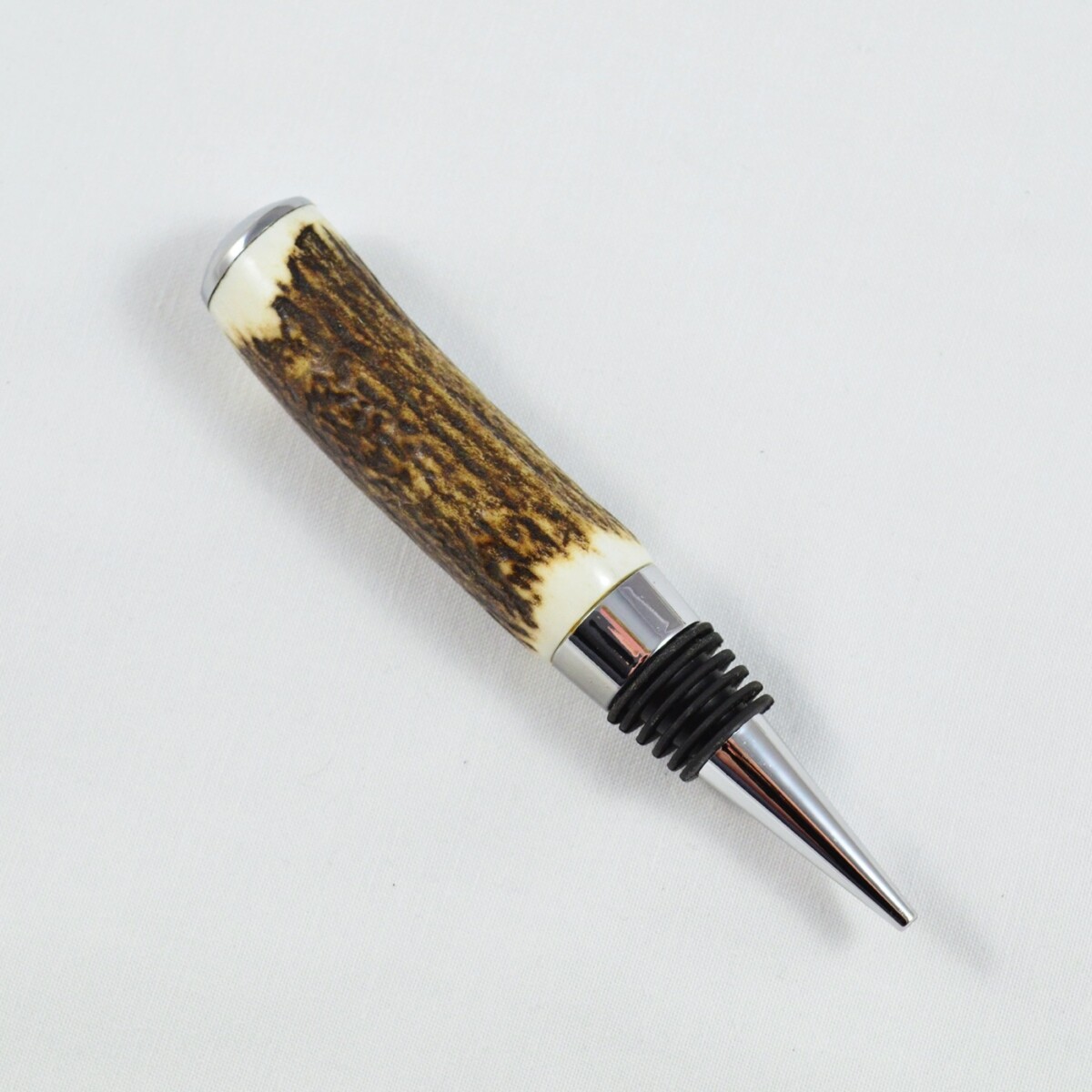 A Genuine Stag Handled Bar Set Made in Sheffield England - Image 10