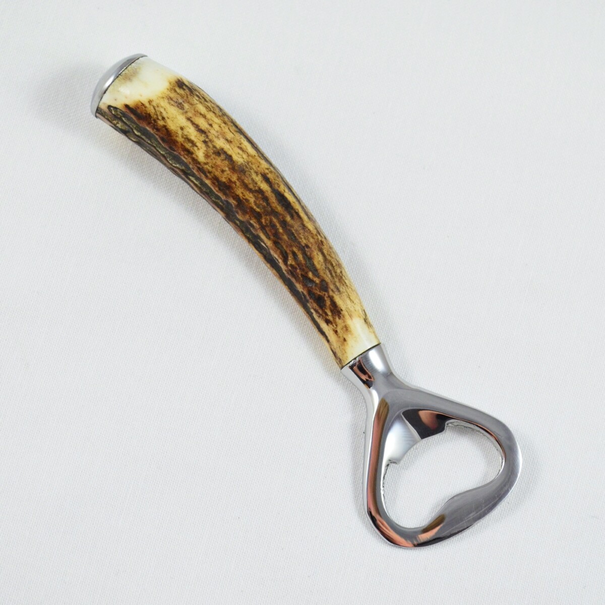 A Genuine Stag Horn Handled Bottle Opener Gift Boxed - Image 2