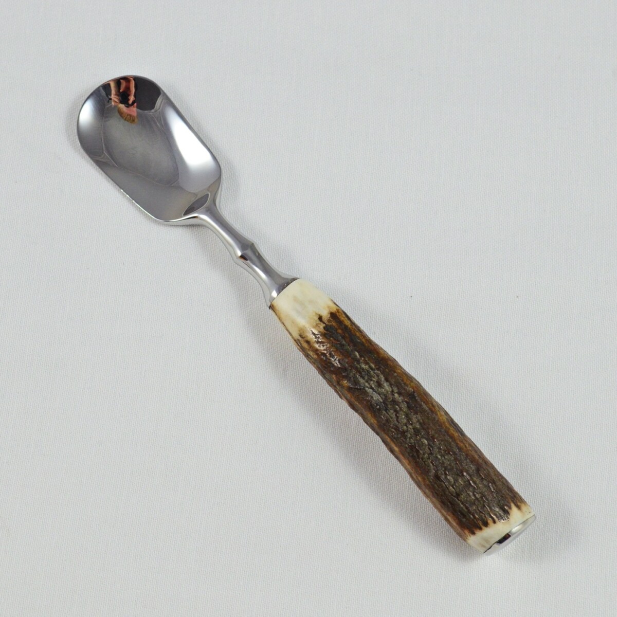 A Genuine Stag Horn Handled Jam / Conserve Spoon
