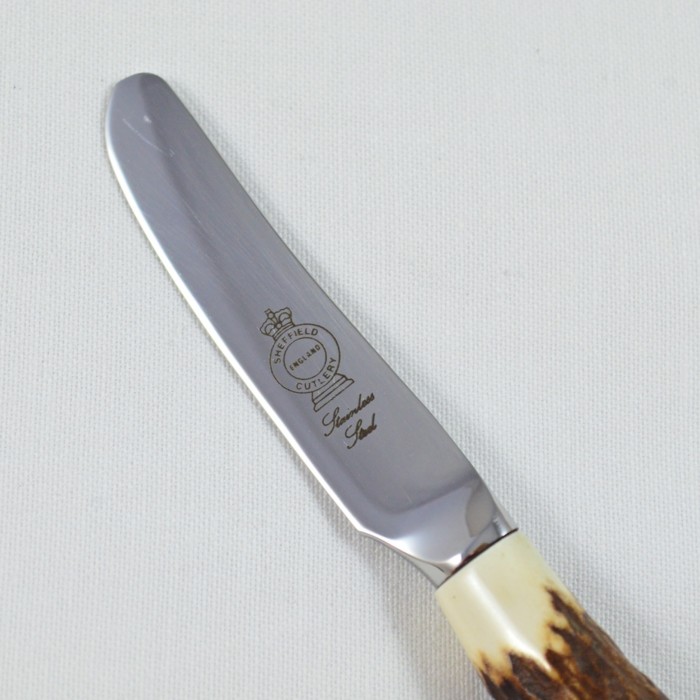 A Genuine Stag Horn Handled Dinky Knife Gift Boxed - Image 2