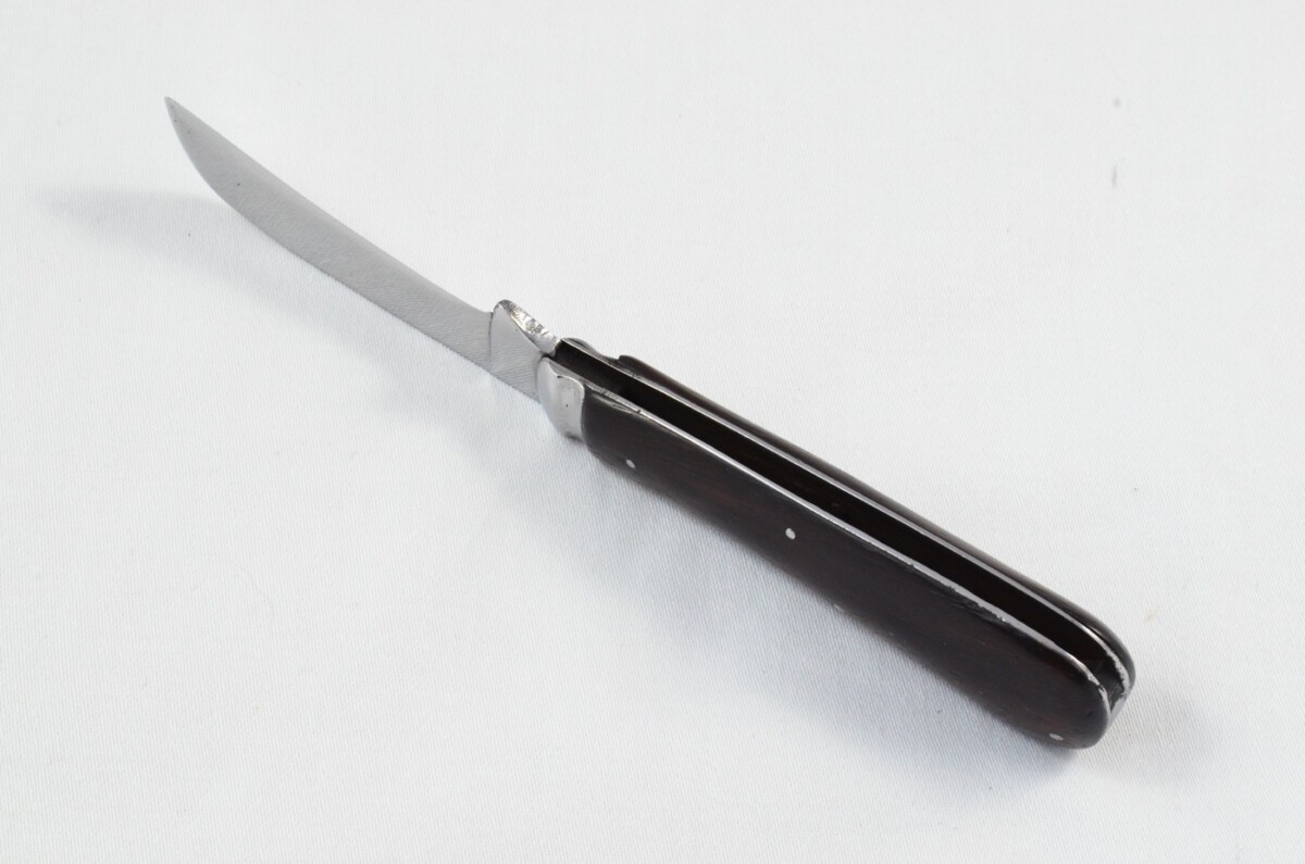 Sheffield Made 1 Blade Ebony Scaled Pruning Knife Lockwood Bros - Image 6