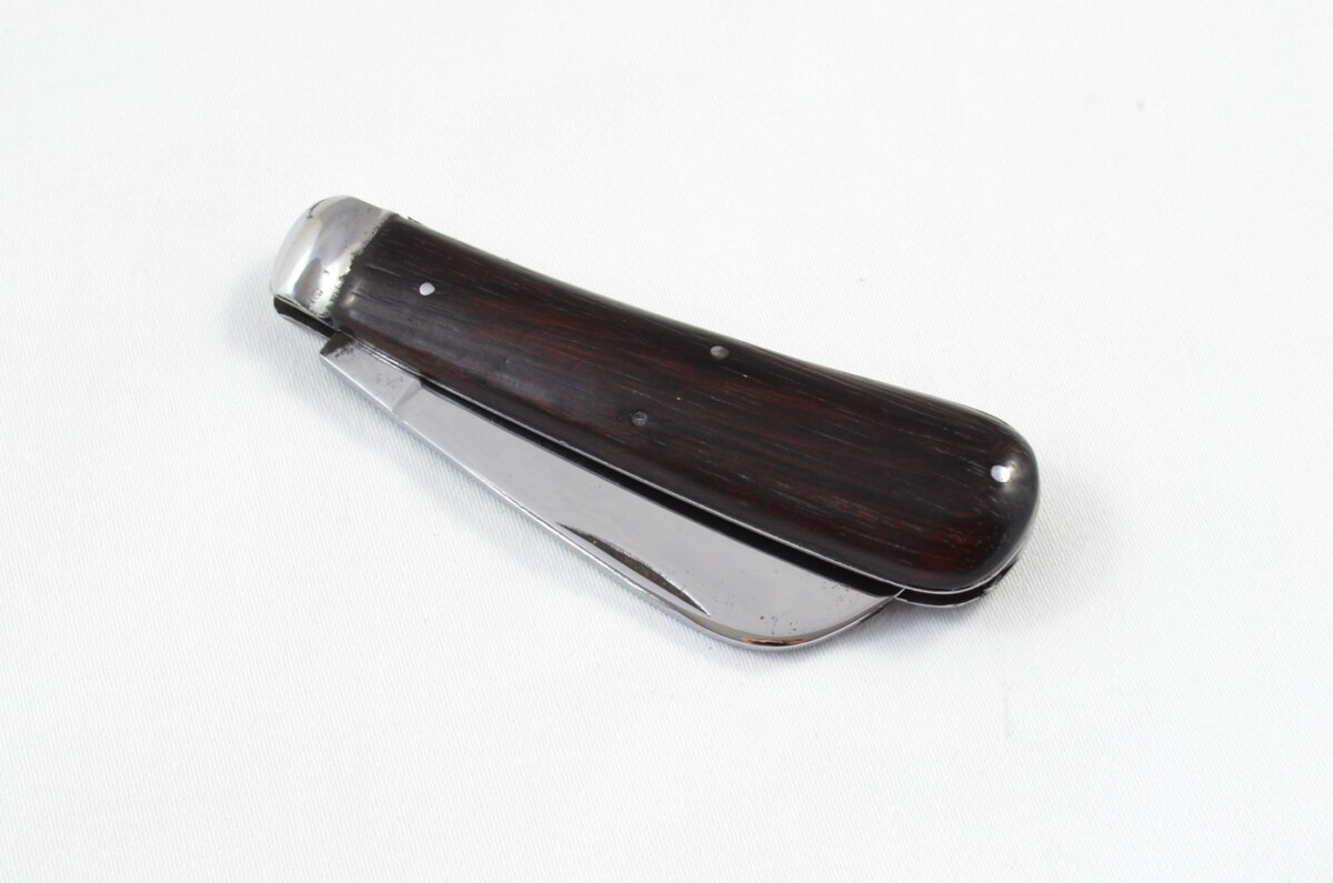 Sheffield Made 1 Blade Ebony Scaled Pruning Knife Lockwood Bros - Image 7