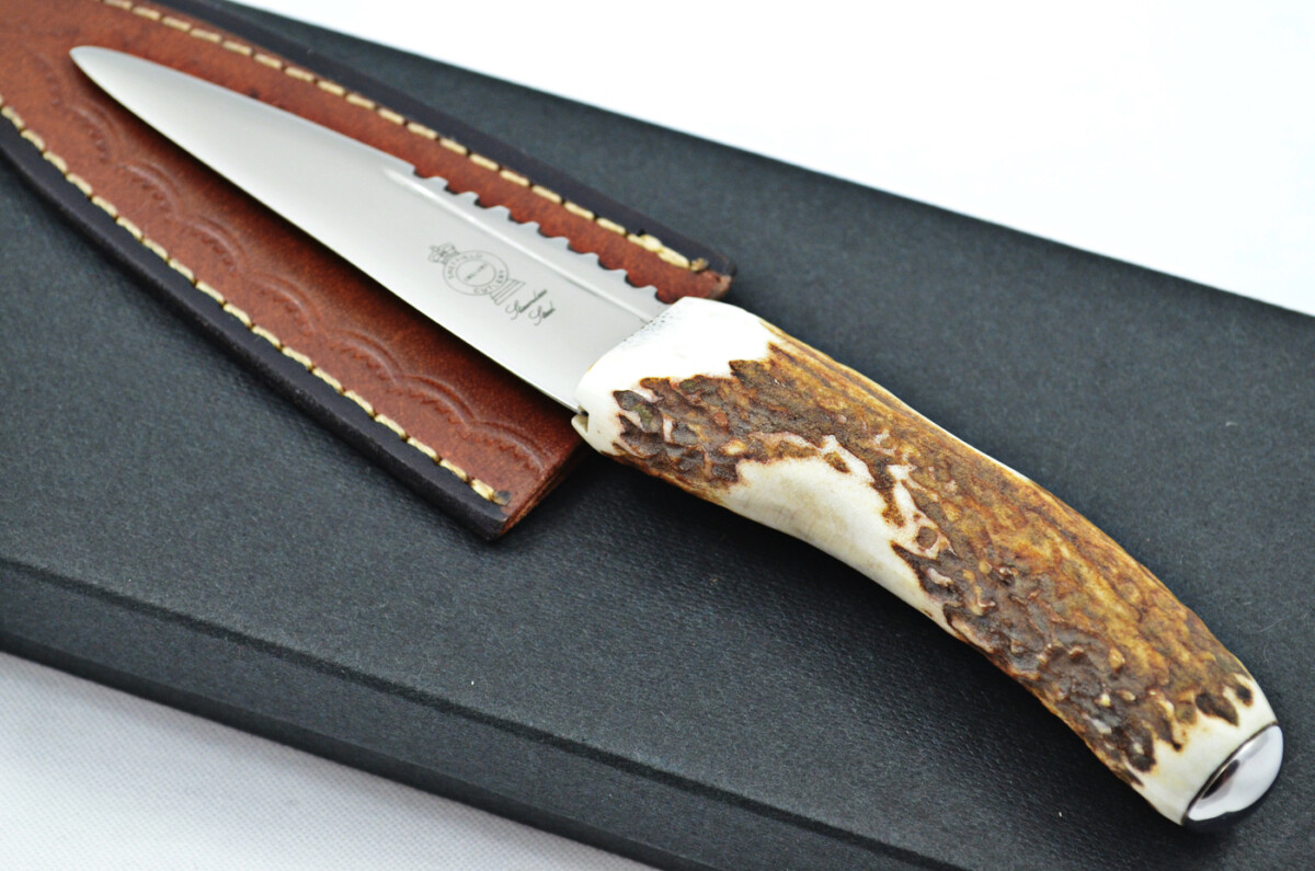 A Fantastic Genuine Stainless Steel Stag Horn Antler Handle Sgian Dubh Sheffield England **Free Engraving**