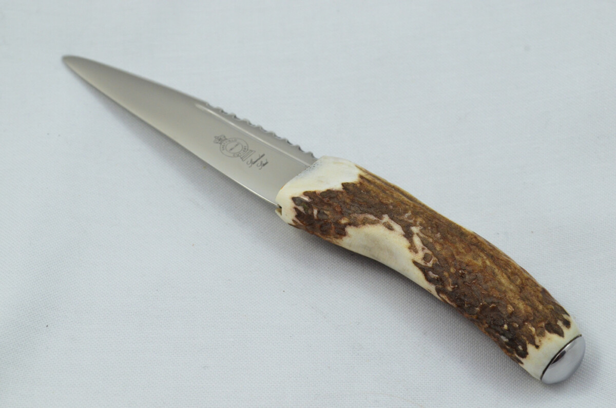 A Fantastic Genuine Stainless Steel Stag Horn Antler Handle Sgian Dubh Sheffield England **Free Engraving** - Image 3