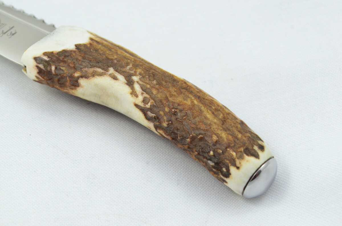 A Fantastic Genuine Stainless Steel Stag Horn Antler Handle Sgian Dubh Sheffield England **Free Engraving** - Image 4