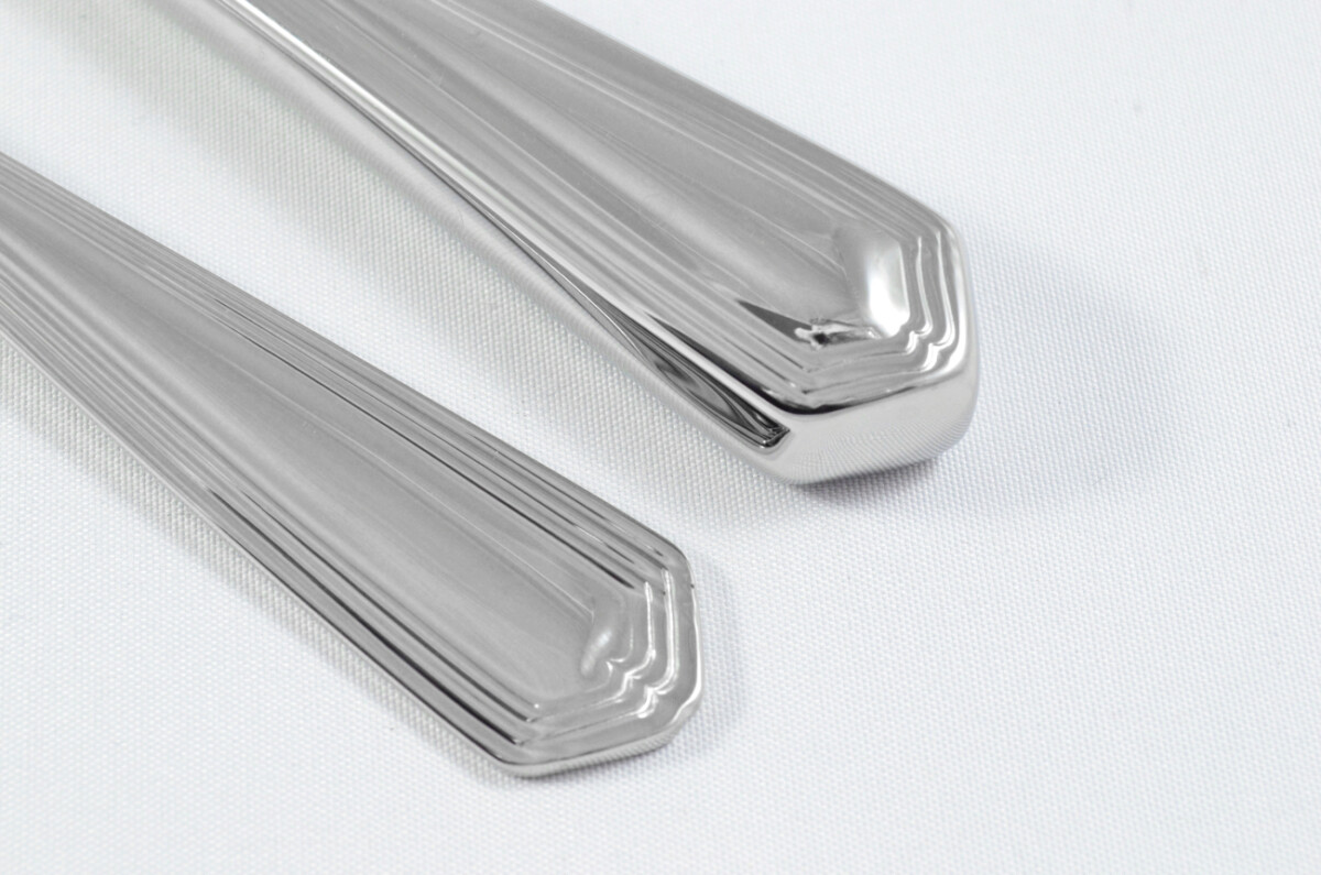 Chester Pattern Steak Knife & Fork Made in Sheffield England Stainless Steel Cutlery - Image 3