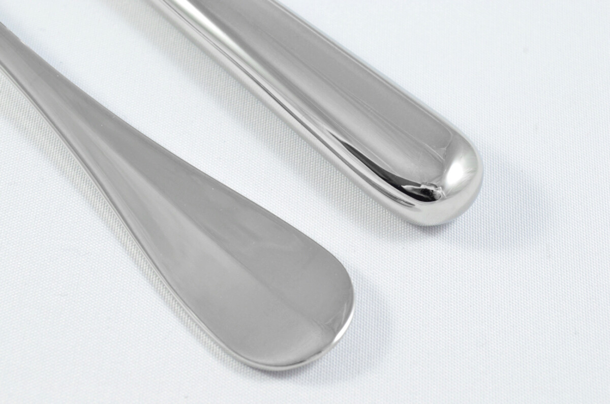 Baguette Pattern Steak Knife & Fork Made in Sheffield England Stainless Steel Cutlery - Image 3