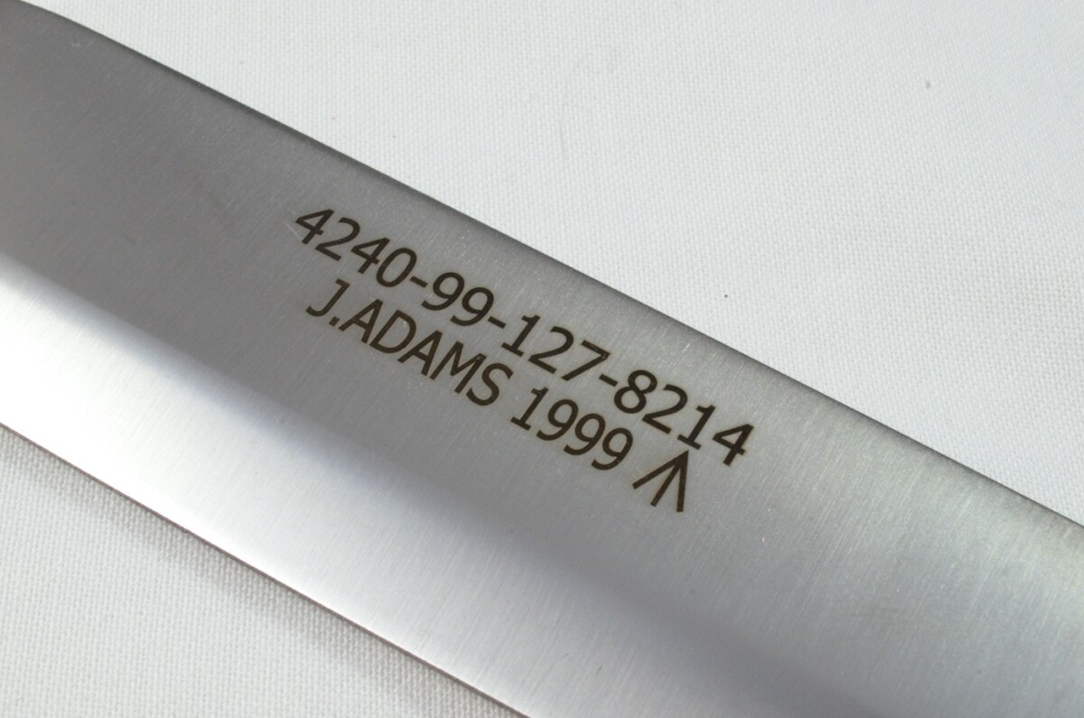 A Brand New Full Scale Tang Survival Knife Hardwood Handle 7" Bright Blade - Image 5