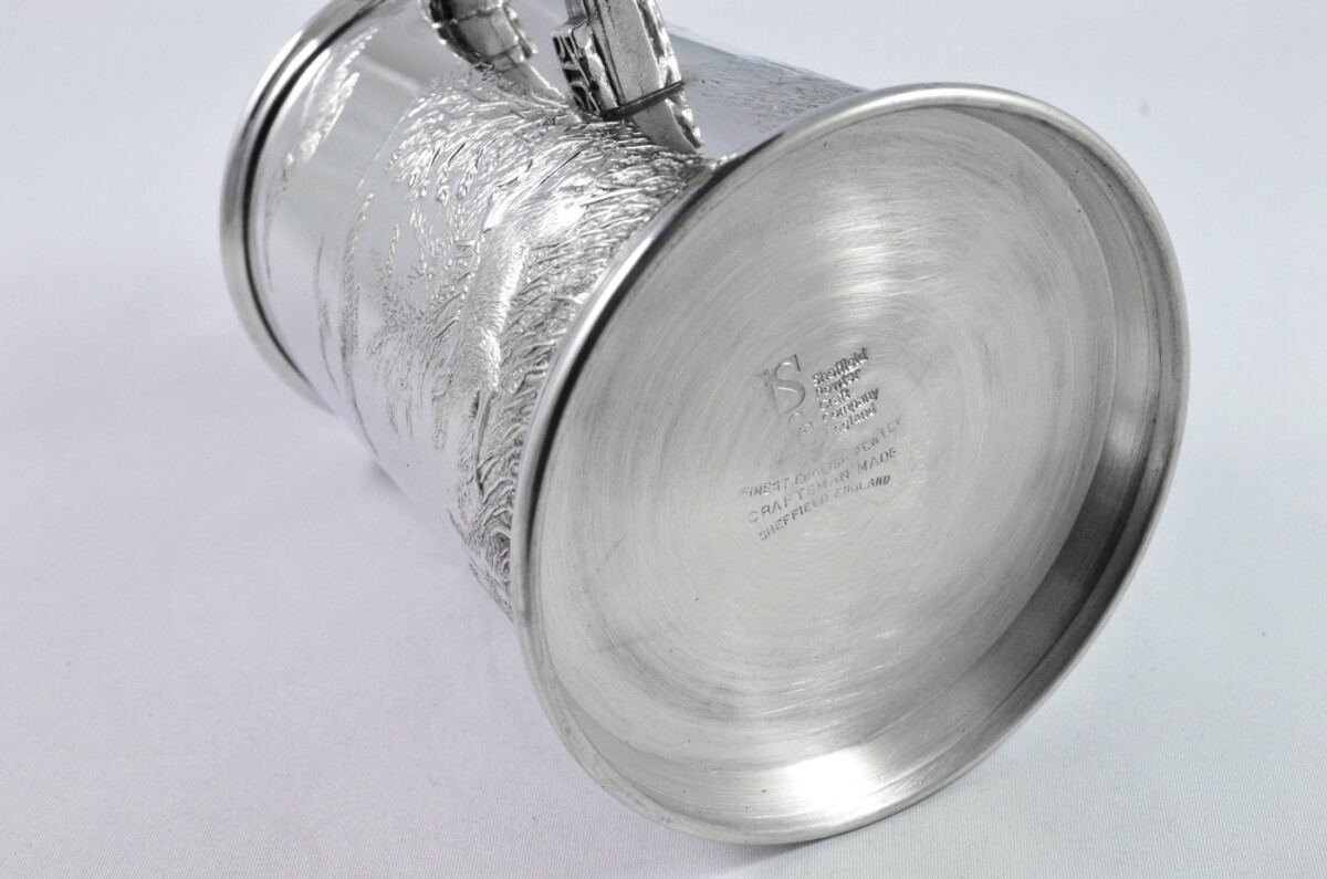 Brand New Stag Horn Handled 1 Pint Tankard Monarch Handmade in Sheffield England - Image 9