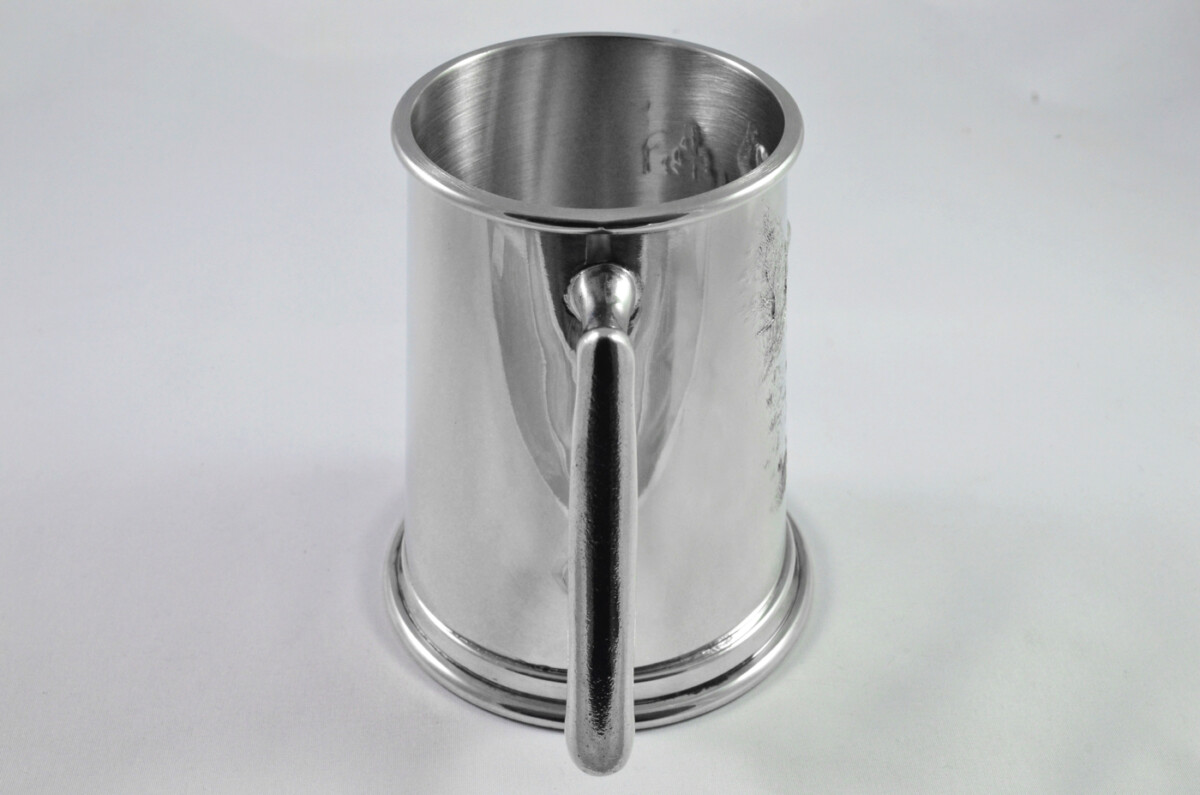 Brand New Pewter 1 Pint Tankard Golfing Scene Handmade in Sheffield England - Image 5