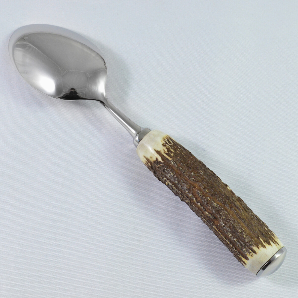 A Genuine Stag Handled Table Spoon - Image 2