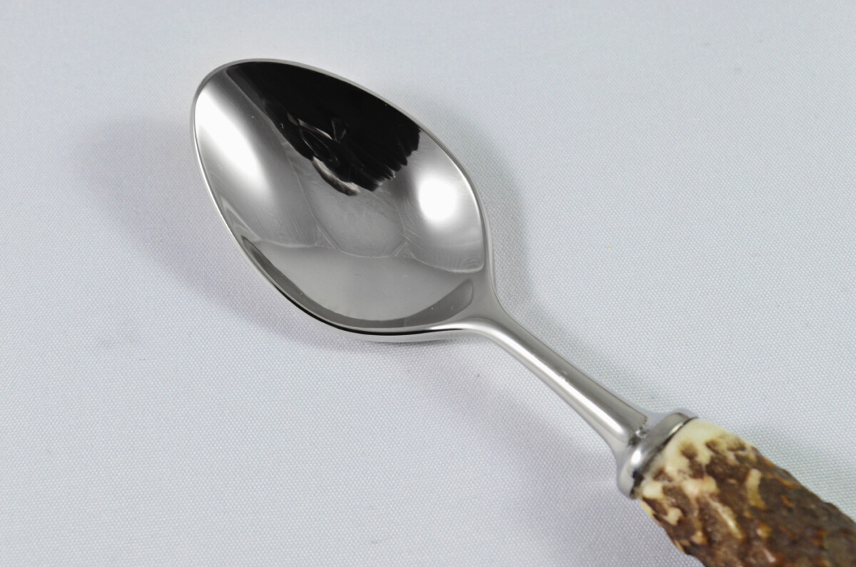 A Genuine Stag Handled Tea Spoon - Image 3