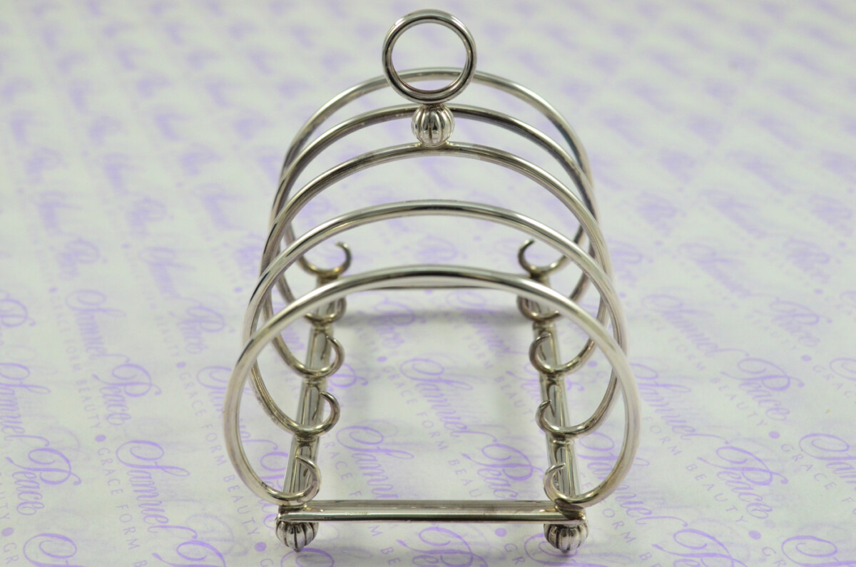 Sterling Silver Hallmarked Toast Rack Hallmarked 2022 Made in Sheffield England - Image 3