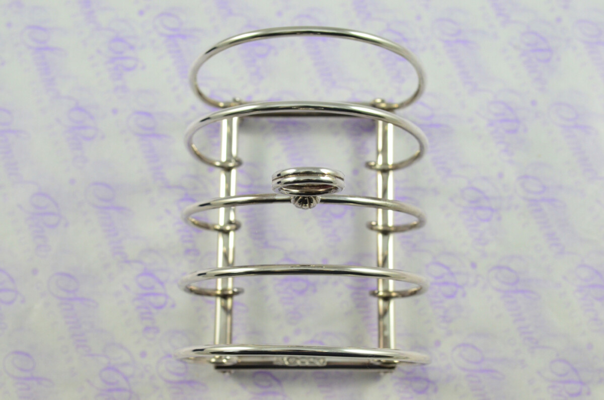 Sterling Silver Hallmarked Toast Rack Hallmarked 2022 Made in Sheffield England - Image 6