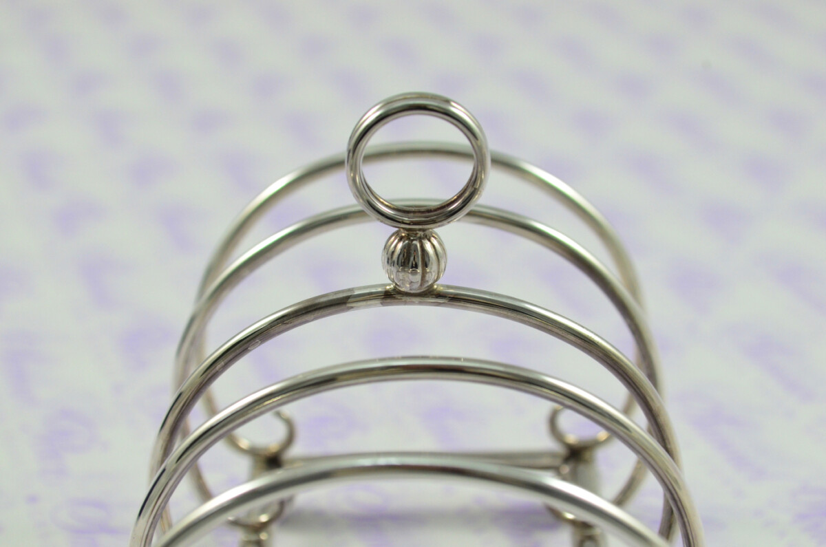 Sterling Silver Hallmarked Toast Rack Hallmarked 2022 Made in Sheffield England - Image 5