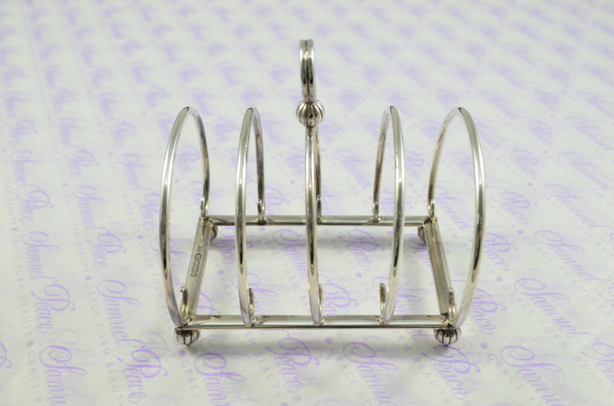 Sterling Silver Hallmarked Toast Rack Hallmarked 2022 Made in Sheffield England - Image 4