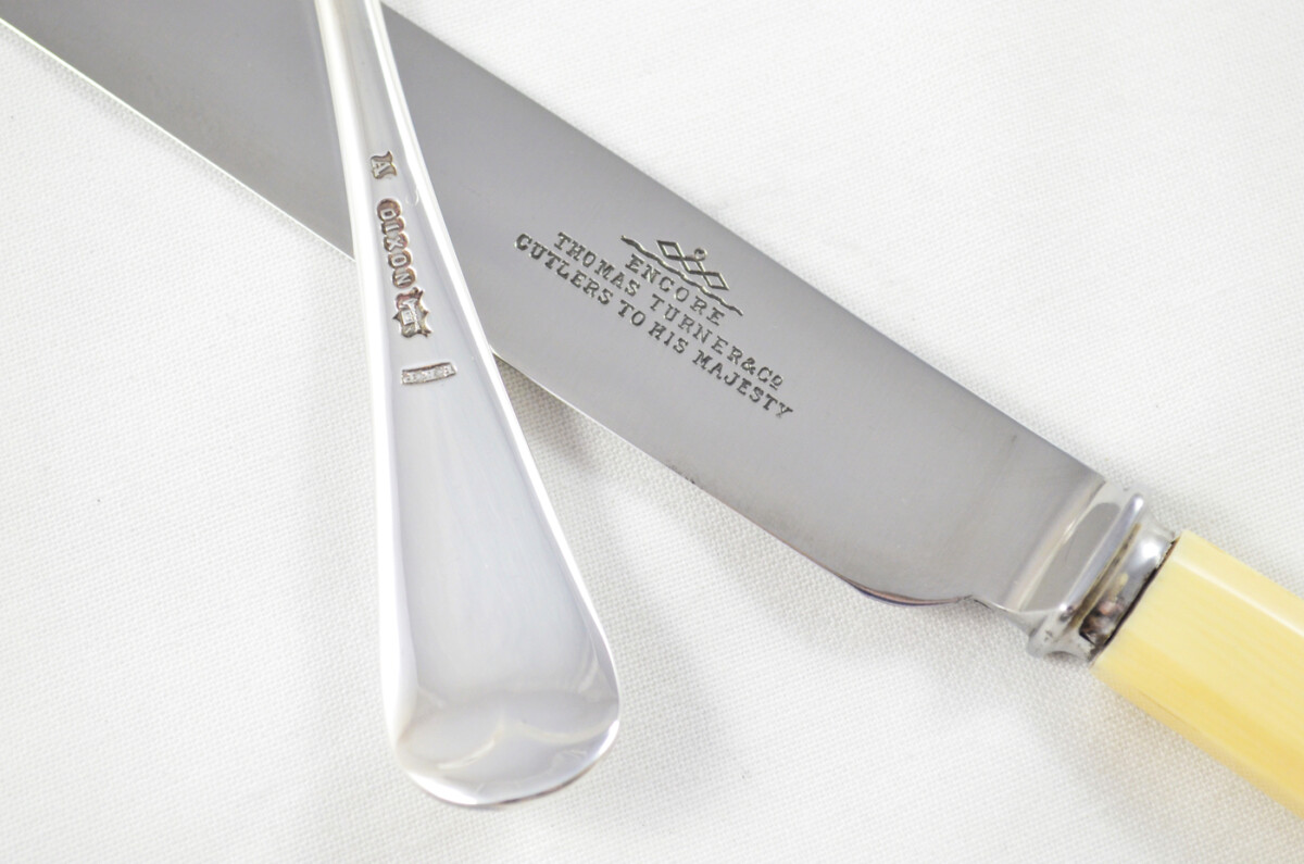 Antique Canteen of Cutlery By James Dixon & Sons Sheffield - Silver Plated - Old English Pattern - 49 Pieces - Image 7
