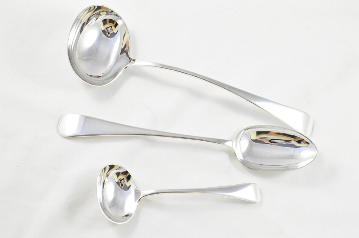 Antique Canteen of Cutlery By James Dixon & Sons Sheffield - Silver Plated - Old English Pattern - 49 Pieces - Image 10