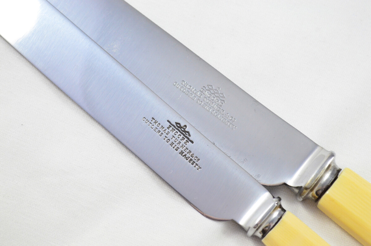 Antique Canteen of Cutlery By James Dixon & Sons Sheffield - Silver Plated - Old English Pattern - 49 Pieces - Image 12