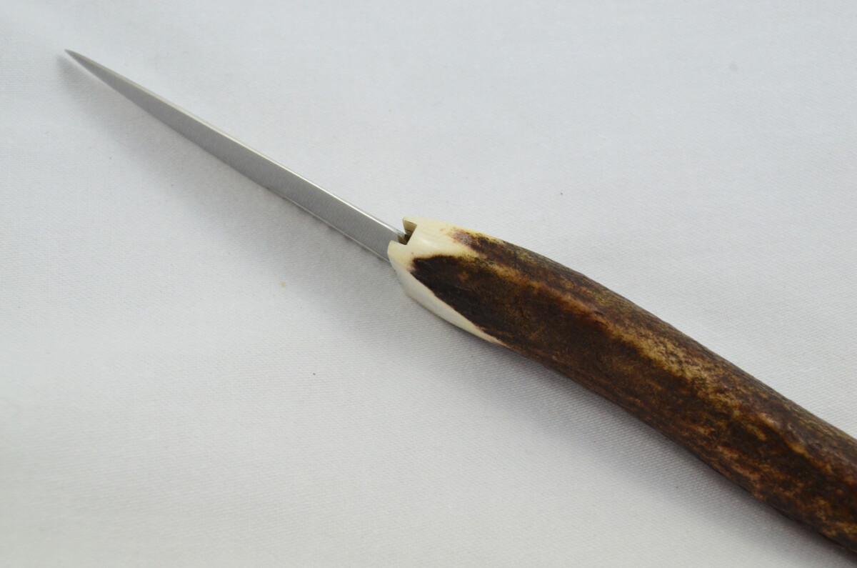 A Fantastic Genuine Stainless Steel Stag Horn Full Tyne Antler Handle Sgian Dubh Sheffield England **Free Engraving** - Image 8