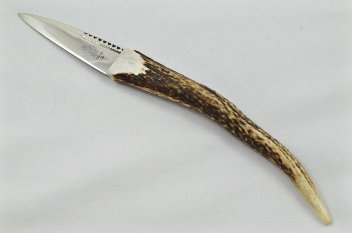 New Fantastic Genuine Stag Horn Tyne Handle Sgian Dubh Stainless Steel Blade Made in Sheffield England - Image 2