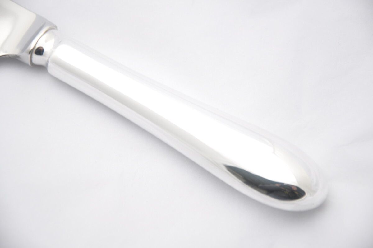 Old English Pattern Silver Plated Wedding Cake Knife Gift Boxed - Image 2