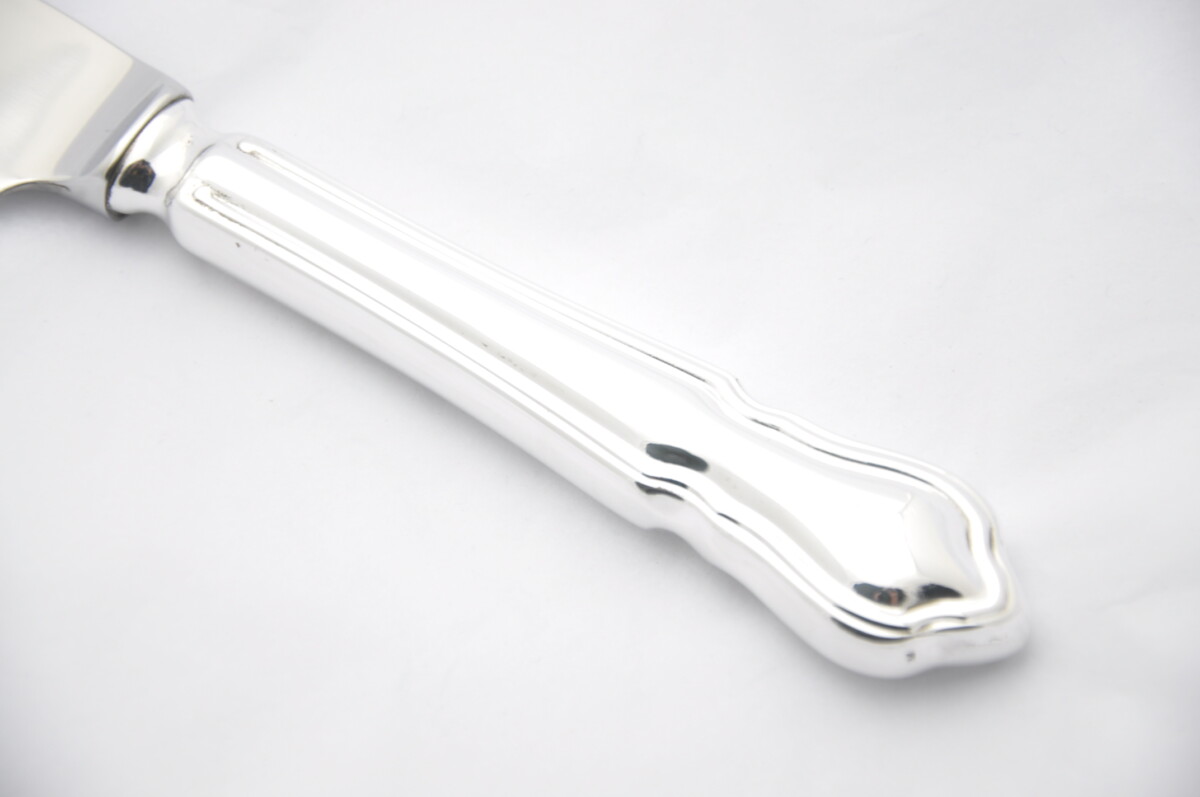 Dubarry Pattern Silver Plated Wedding Cake Knife Gift Boxed - Image 2