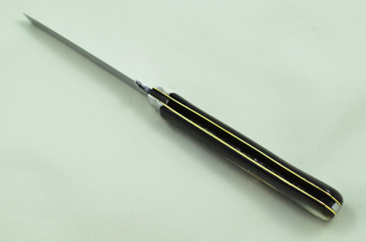 Wheatley Bros Sheffield Made 1 Bladed Buffalo Horn Scaled Pen Knife - Image 4