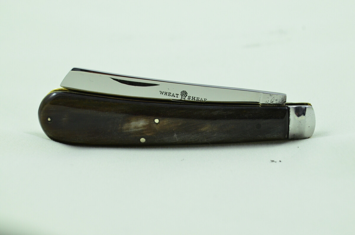 Wheatley Bros Sheffield Made 1 Bladed Buffalo Horn Scaled Pen Knife - Image 7