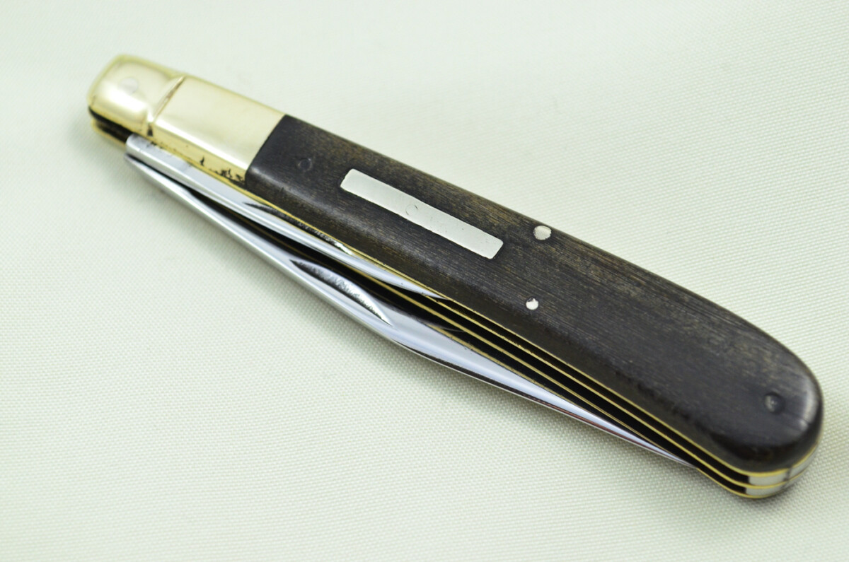 William Rodgers Sheffield Made 2 Bladed Buffalo Horn Scaled Pen Knife - Image 3