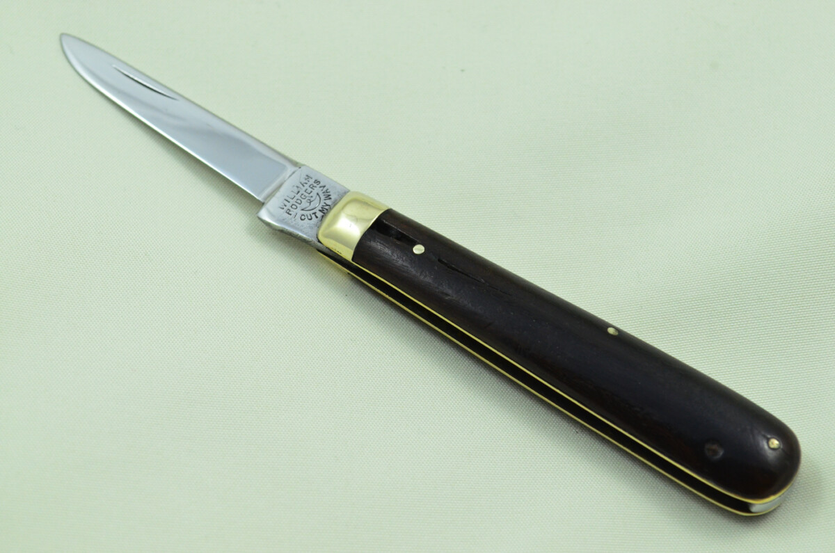 William Rodgers Sheffield Made 1 Bladed Ebony Scaled Pen Knife - Image 2