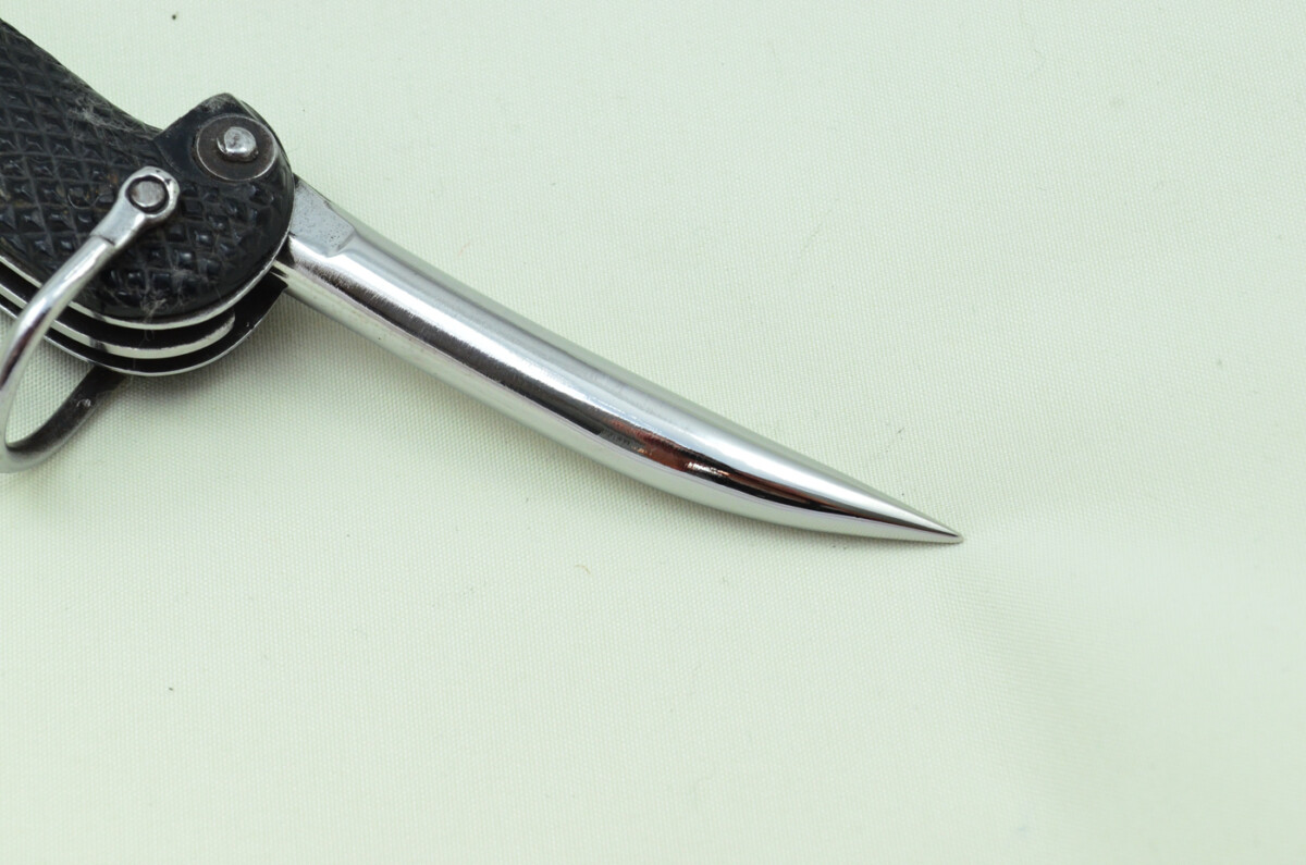 Antique British WWII Army Issue Jack Knife 1940 William Rodgers Made in Sheffield England - Image 3