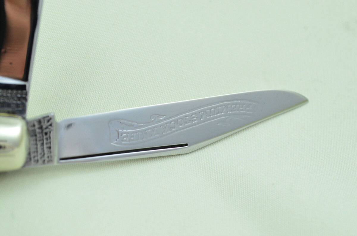 IXL Wolstenholme Sheffield Made 3 Blade Black Fibre Scaled Pen Knife C1890 - Image 4