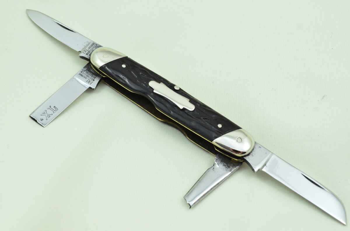 George Wolstenholme Sheffield Made 4 Blade Stag Antler Scaled Pen Knife - Image 11