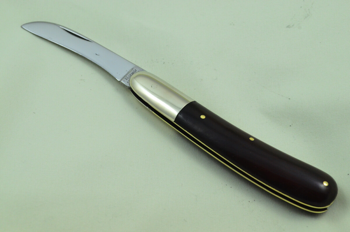 George Wolstenholme Sheffield Made 1 Blade Ebony Scaled Pen Knife - Image 7