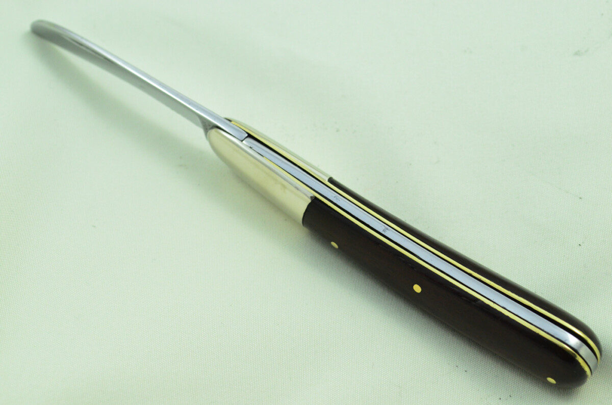 George Wolstenholme Sheffield Made 1 Blade Ebony Scaled Pen Knife - Image 2