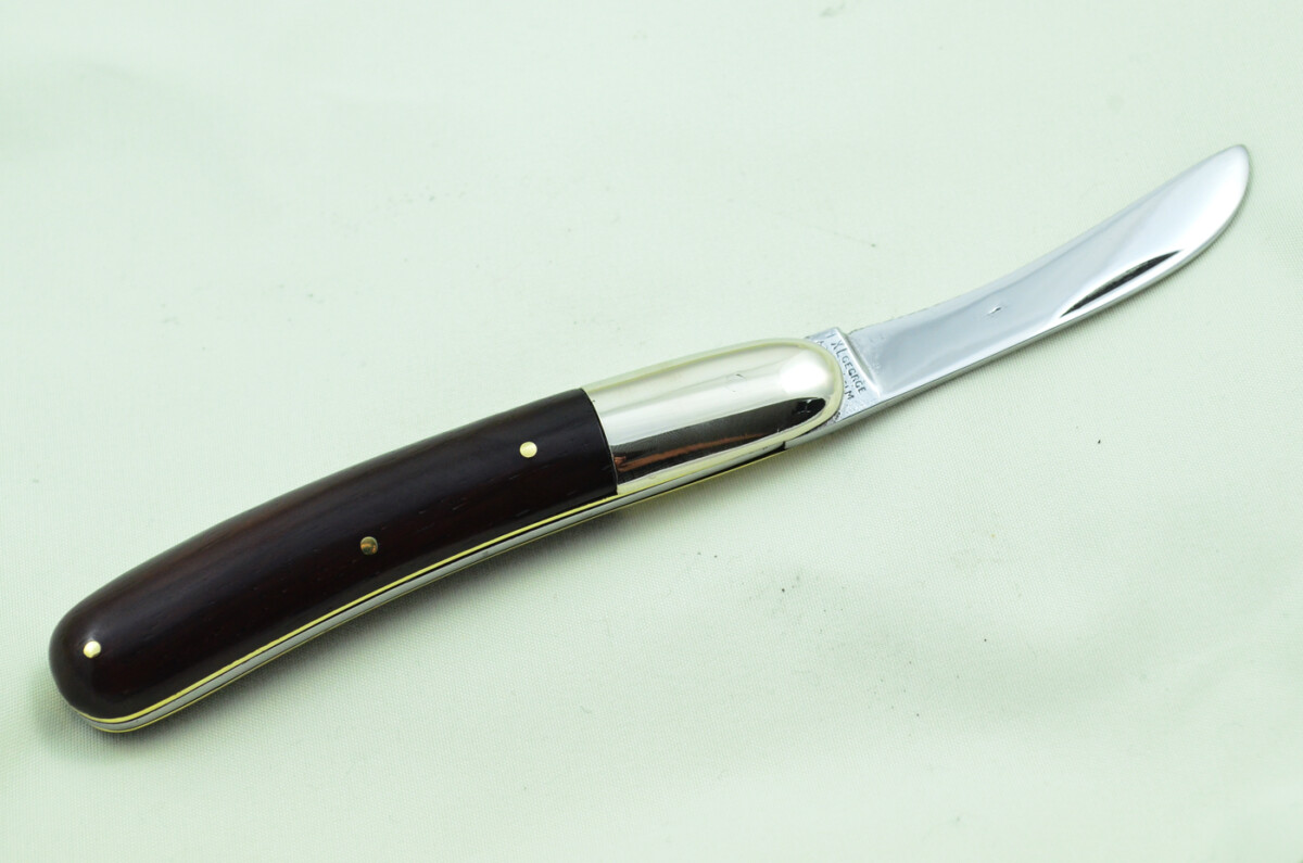 George Wolstenholme Sheffield Made 1 Blade Ebony Scaled Pen Knife - Image 4