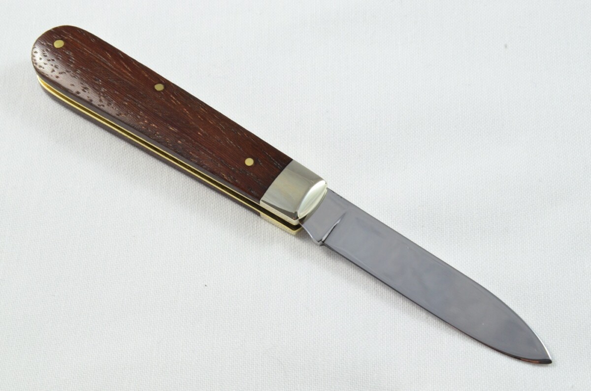 A Brand New Handmade Spearpoint Bladed Rosewood Scaled Pen / Pocket Knife - Image 7