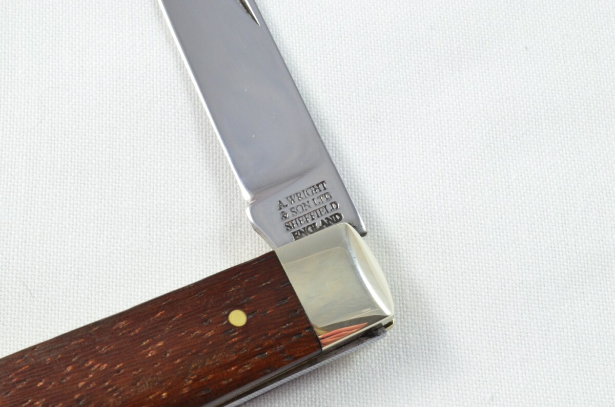 A Brand New Handmade Spearpoint Bladed Rosewood Scaled Pen / Pocket Knife - Image 8