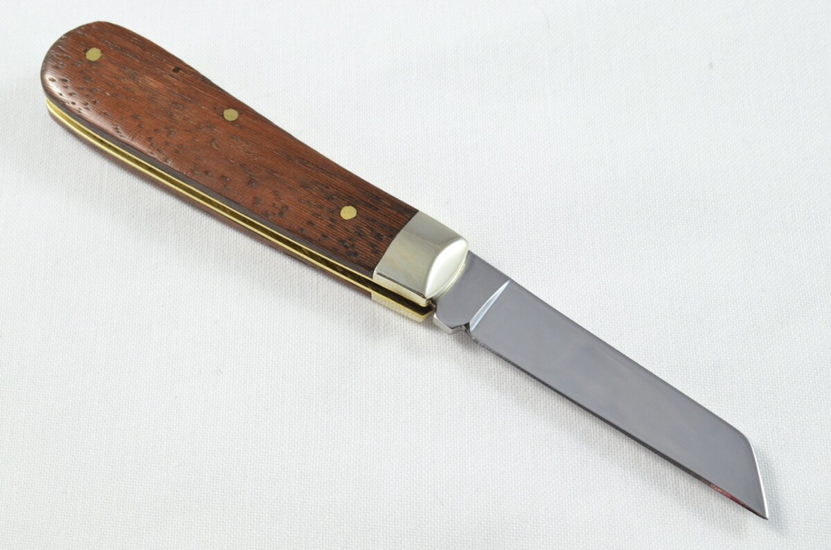 A Brand New Handmade Lambsfoot Bladed Rosewood Antler Scaled Pen / Pocket Knife - Image 5