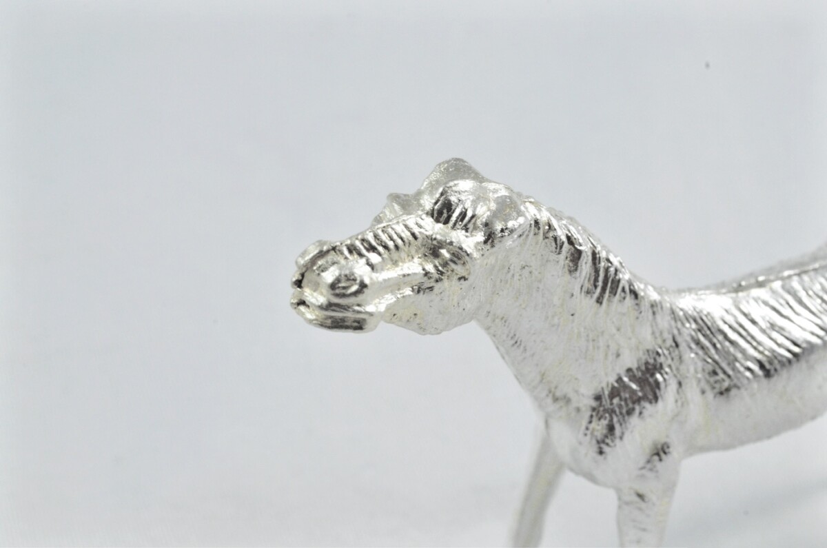Beautiful Silver Plated Animal Ornament Small - Horse - Image 2