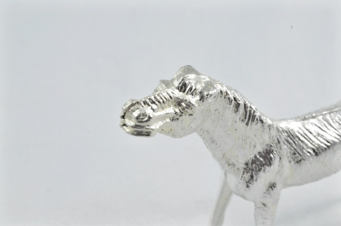 Beautiful Silver Plated Animal Ornament Small - Horse - Image 2