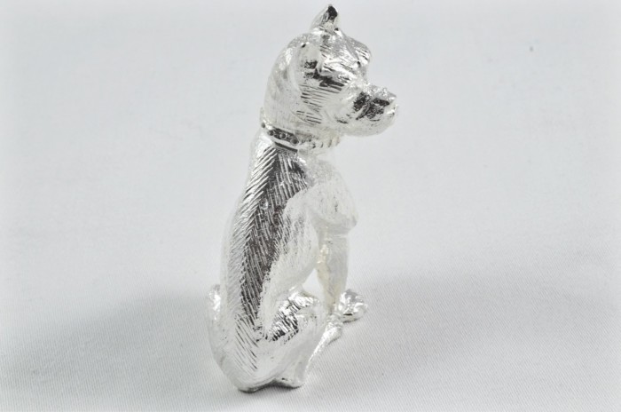 Beautiful Silver Plated Animal Ornament Small - Dog - Image 4