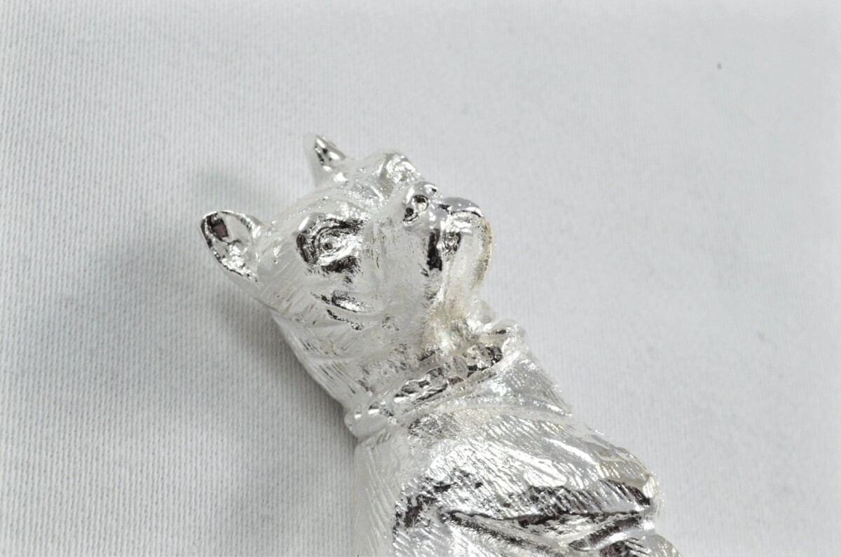 Beautiful Silver Plated Animal Ornament Small - Dog - Image 6