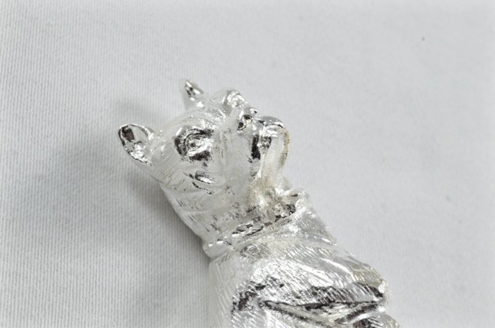 Beautiful Silver Plated Animal Ornament Small - Dog - Image 6